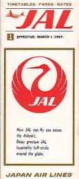 Japan Air Lines 1967/03
